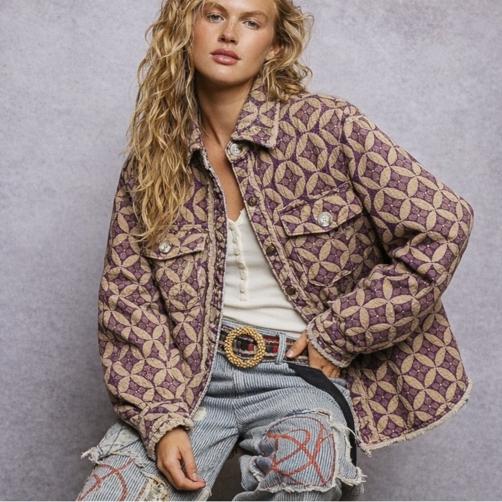 BaeVely Oversized Mod Knit Shacket